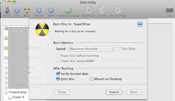 best burninbg software for mac sierra